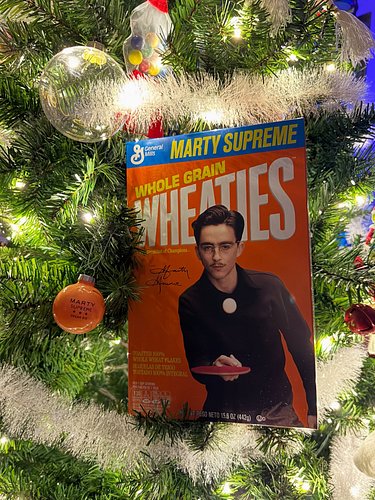 Marty Supreme Christmas Day. 

For those watching with the crew, the two best dressed themed as Timothee Chalamet will get a ...