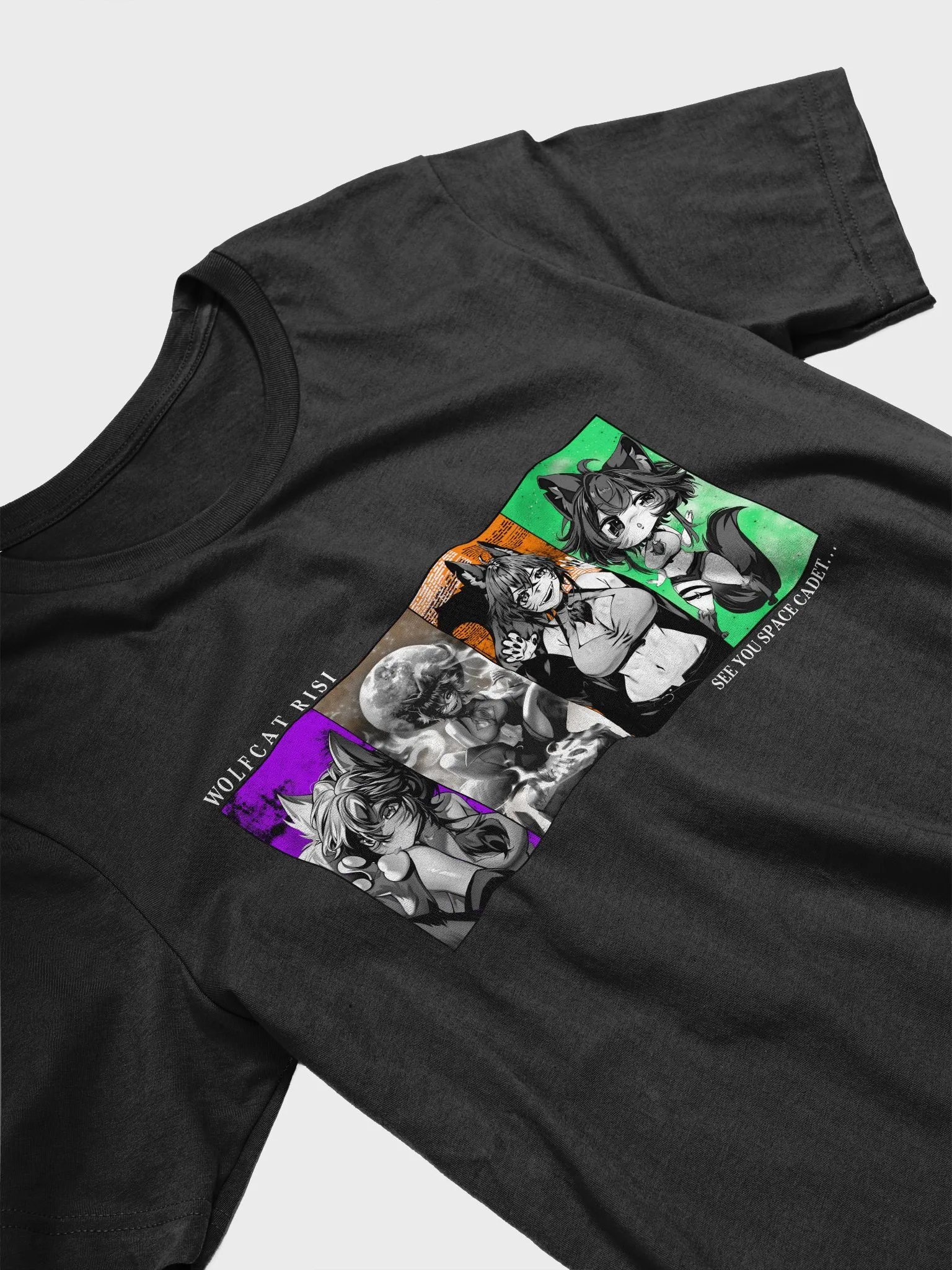 WolfcatRisi Space Cadet Supersoft T-shirt product image (3)