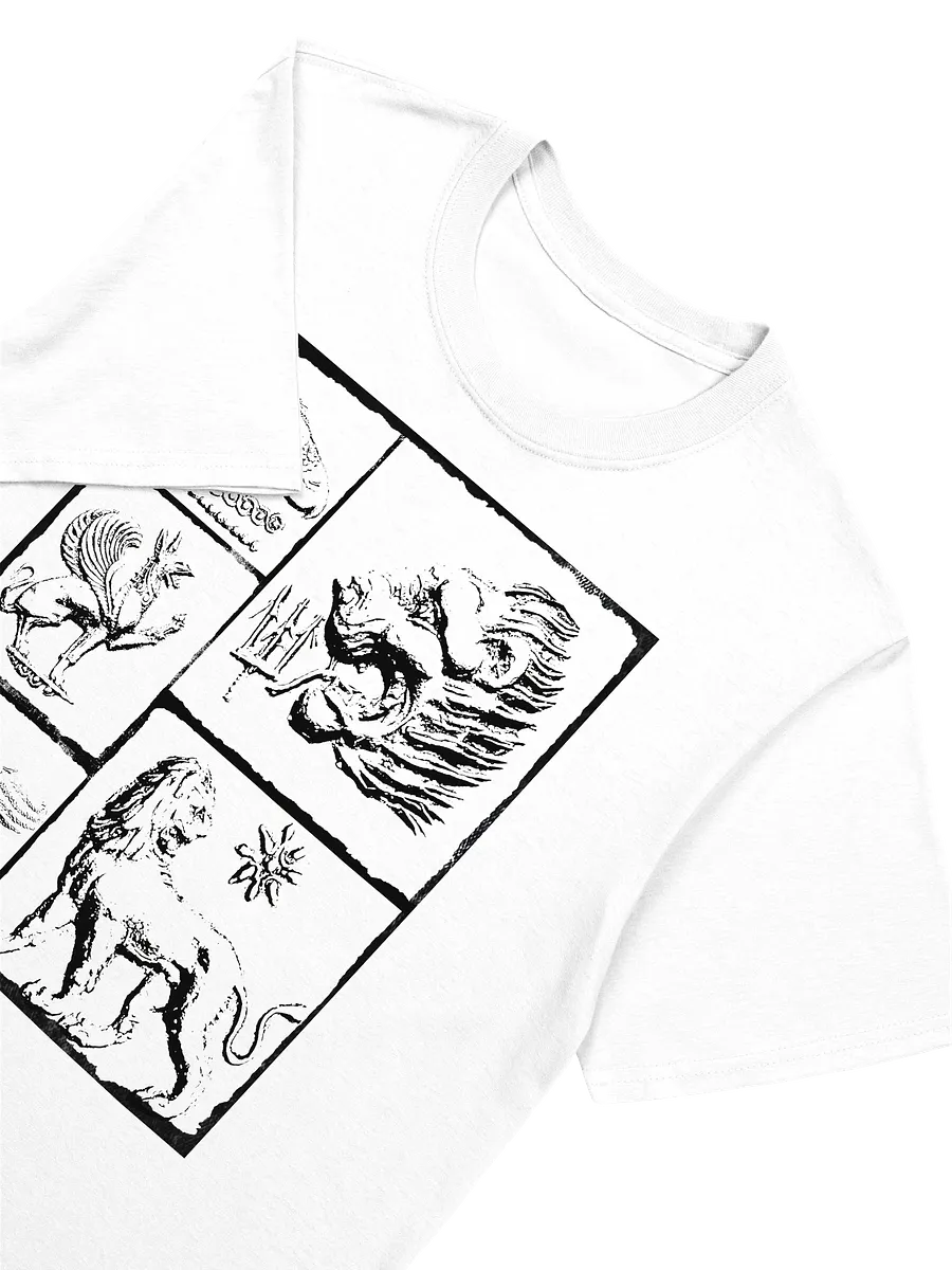 Lion versus Griffin Eternal Fight, White T-shirt product image (5)