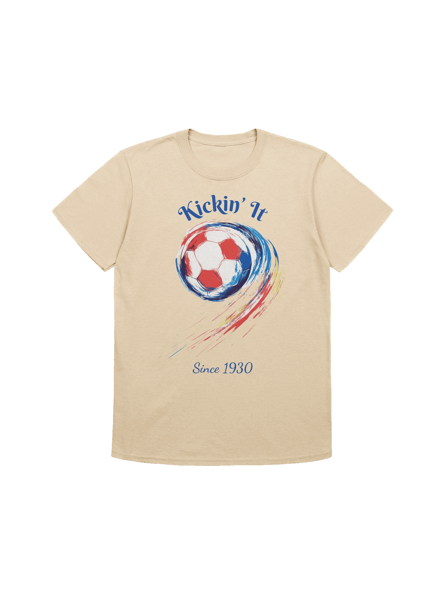 Dynamic Soccer Ball Art Unisex T-Shirt product image (2)
