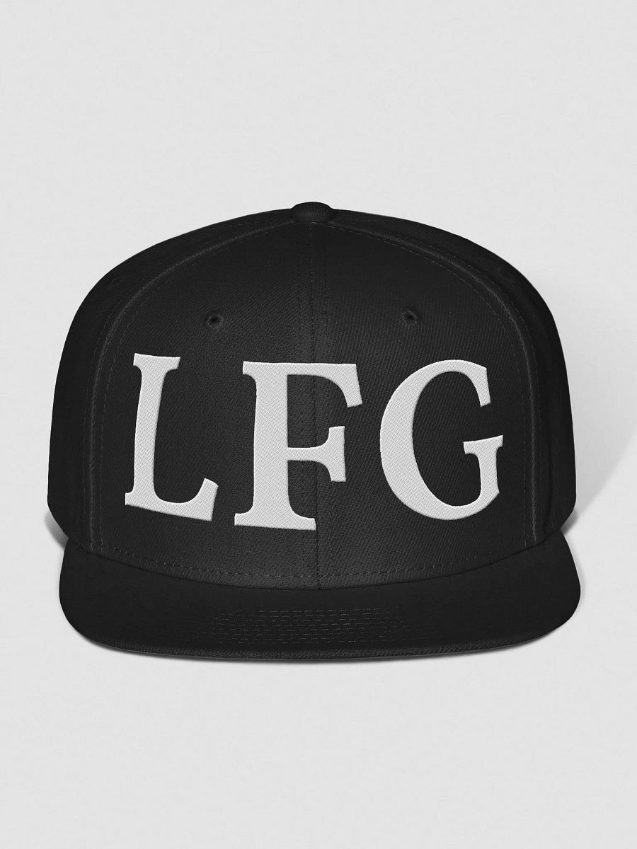 LFG Wool Blend Snapback Cap product image (1)