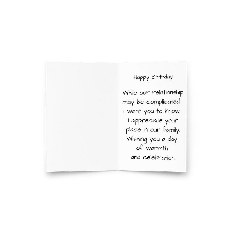 Birthday card - In laws product image (3)