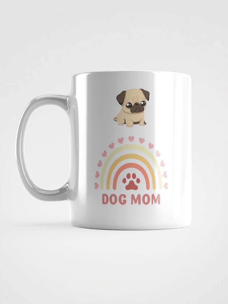 Rainbow Pug Dog Mom Mug product image (6)