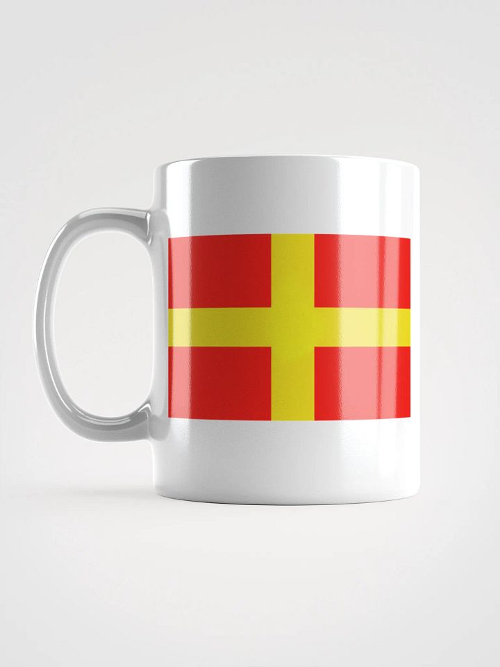 Taza de cerámica blanca - Bandera Reunificacionista product image (2)
