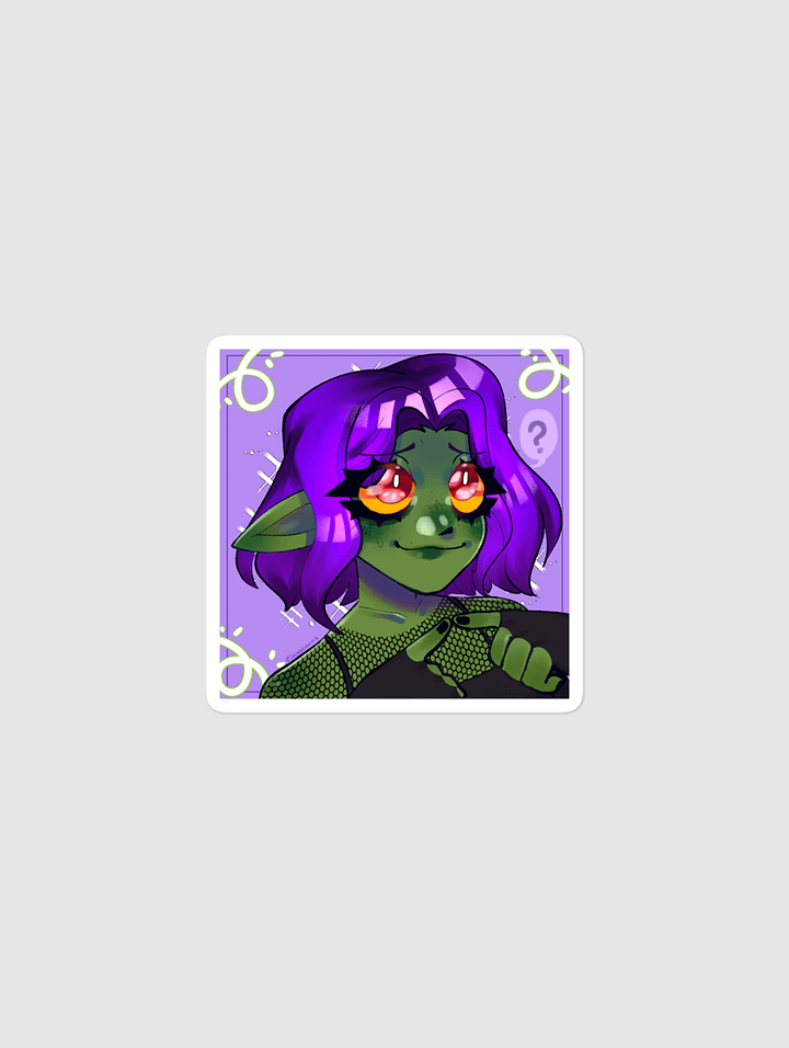 Glamourous Jinx the Goblin Sticker product image (1)