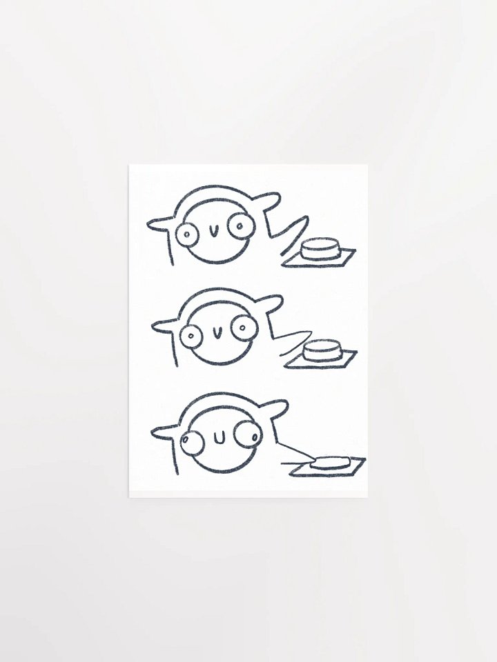 Three steps colourable poster product image (1)