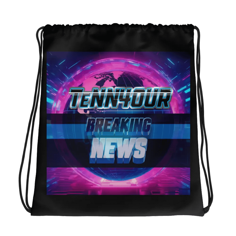 Breaking TeNN4OUR News Drawstring Bag product image (1)