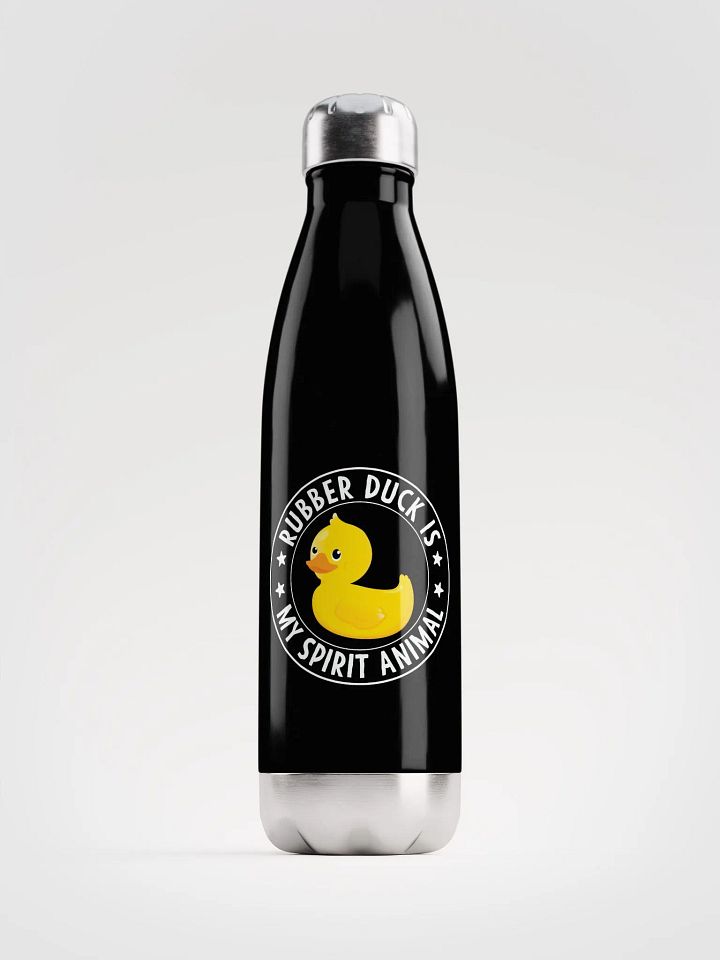 Rubber Duck is My Spirit Animal Stainless Steel Water Bottle product image (1)