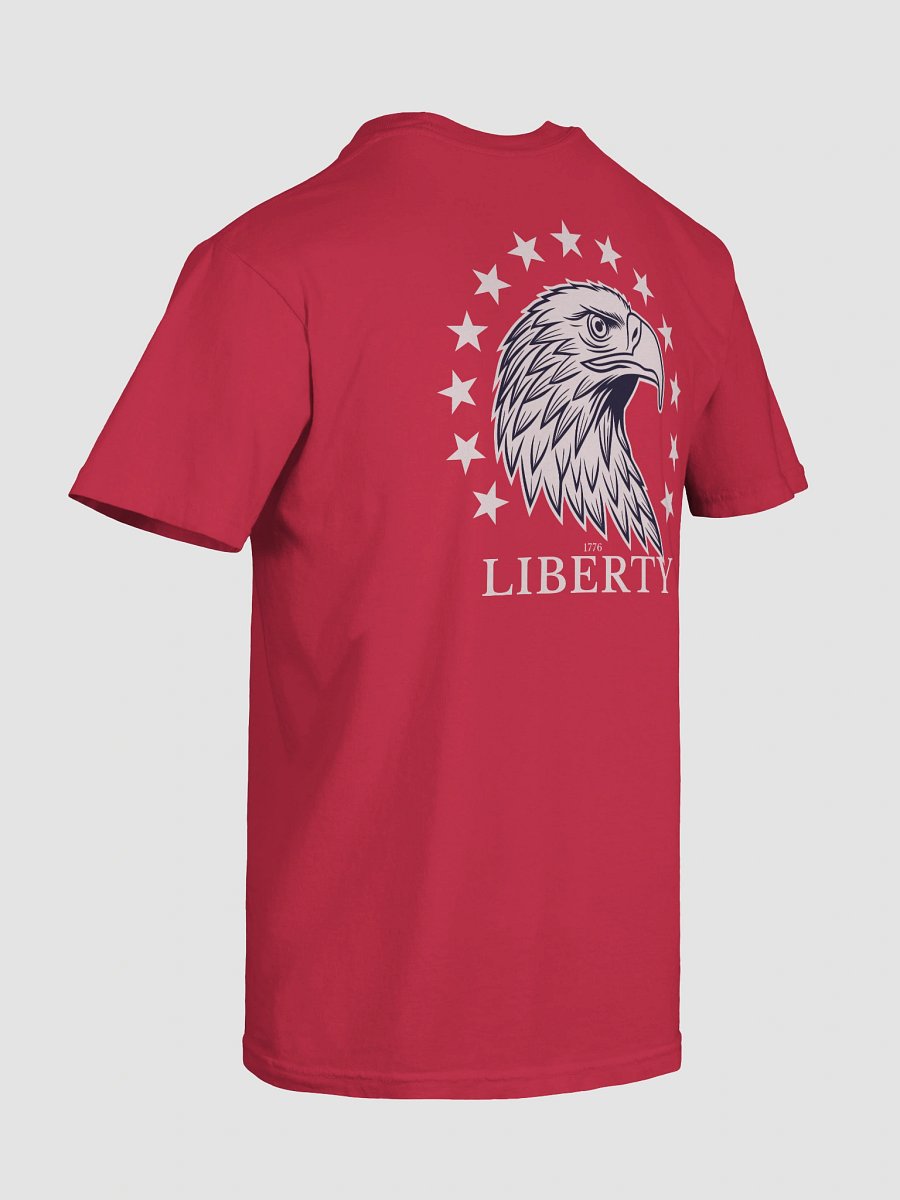 Liberty Graphic Patriotic Eagle T-Shirt (Back) product image (8)
