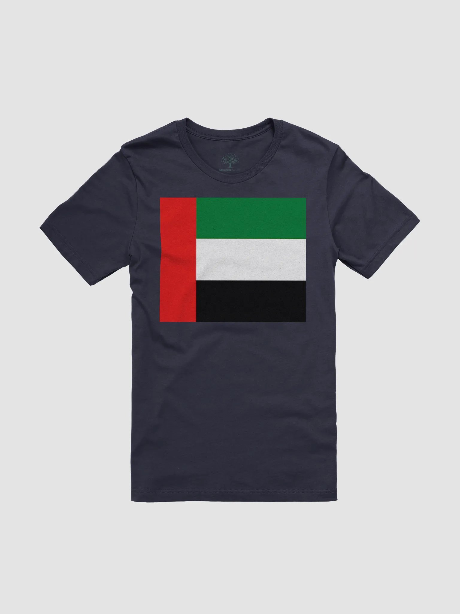 Graphic Grove Patriotic United Arab Emirates Flag Unisex Cotton T-Shirt product image (3)