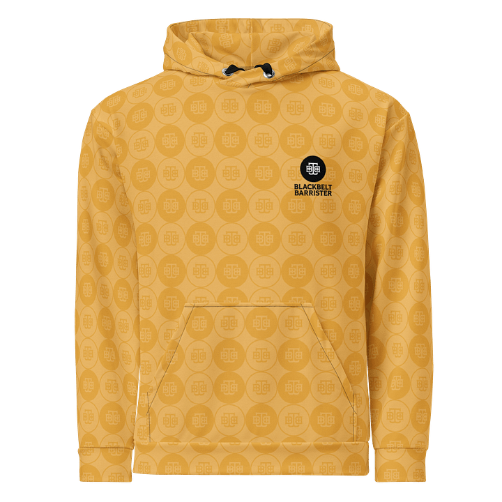 BBB All Over Print Yellow Hoodie product image (1)
