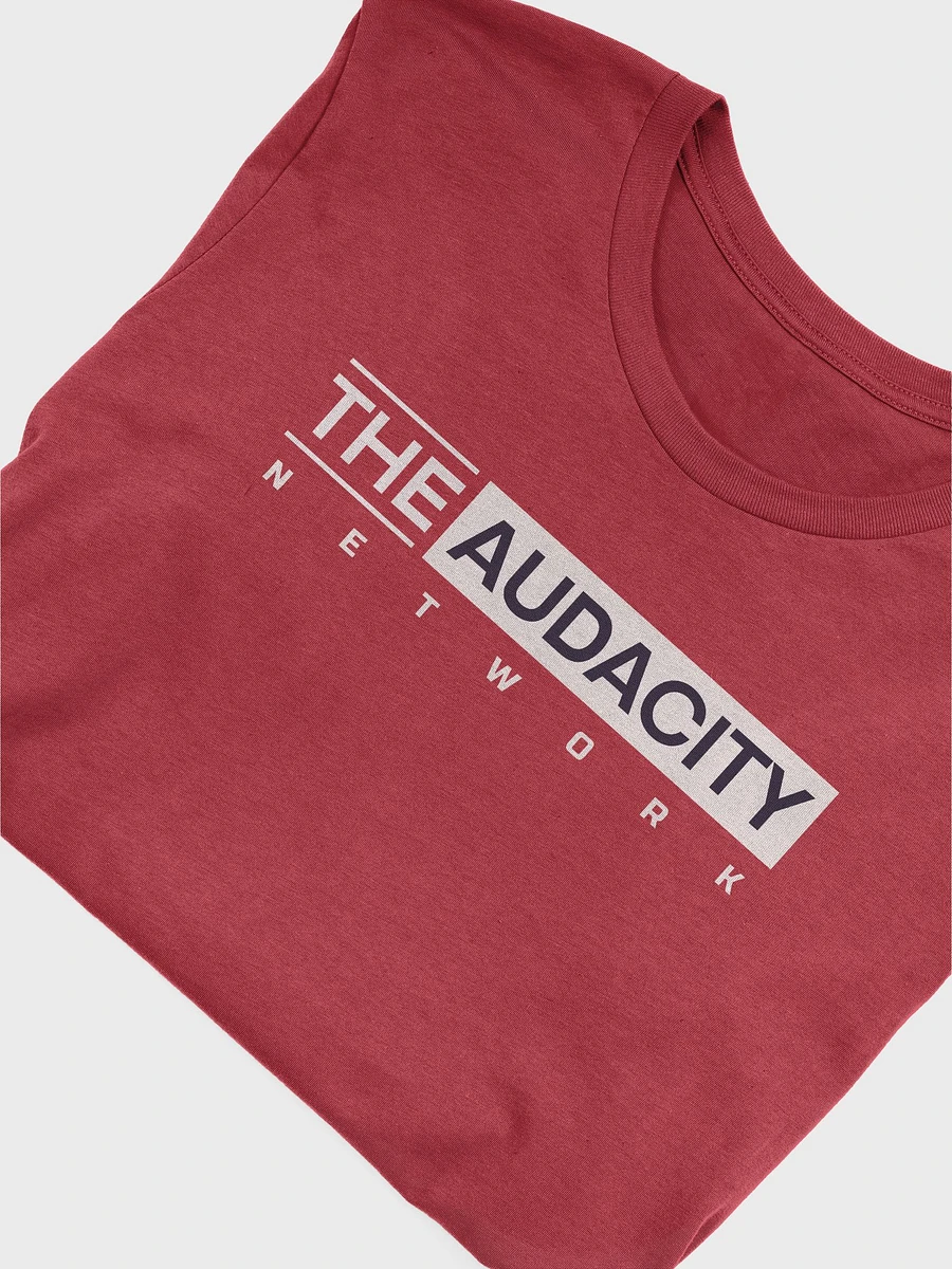 The Audacity Network - Red T-Shirt product image (5)