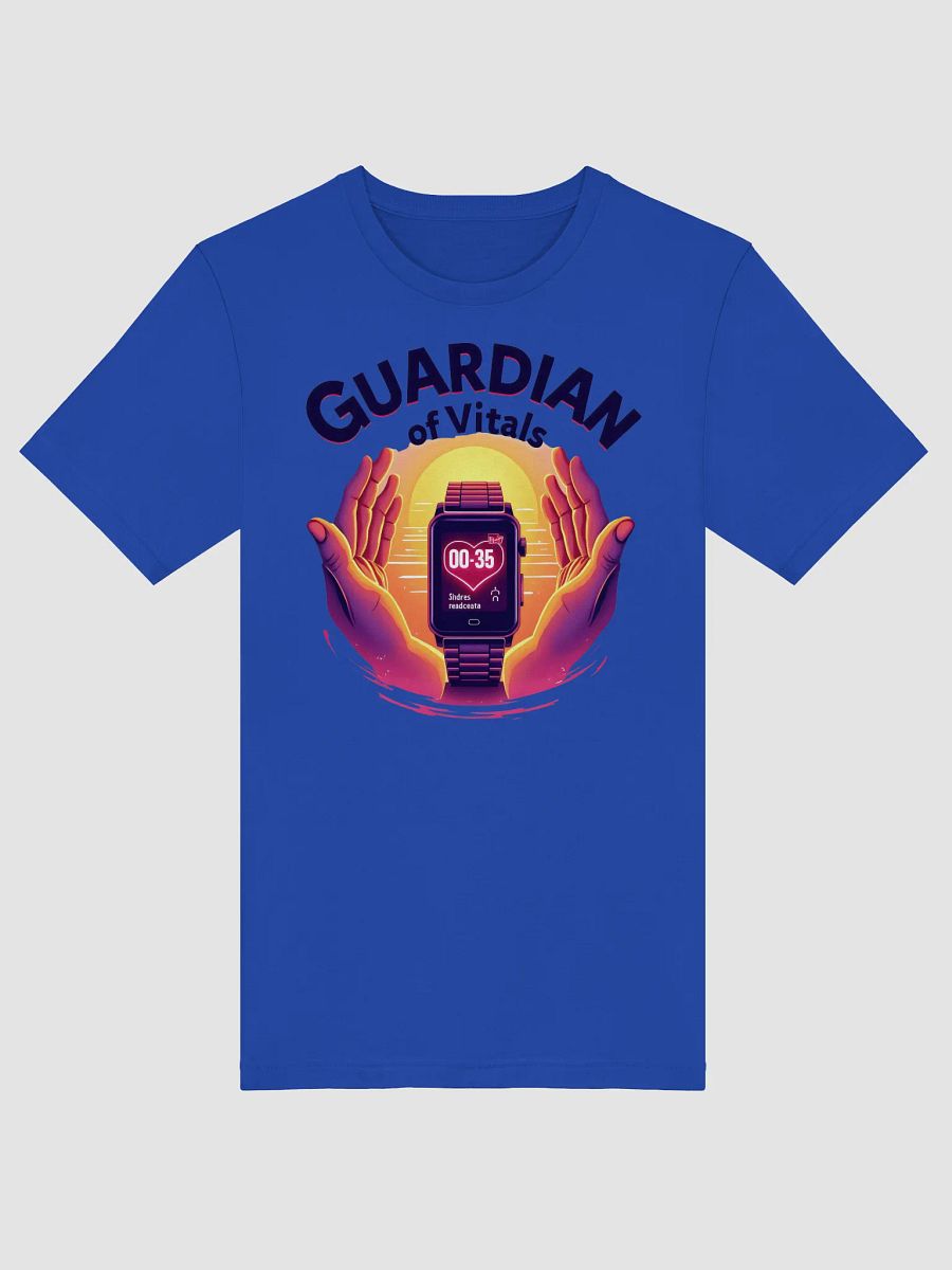 Guardian of Vitals Smartwatch t shirt, vital signs t-shirt product image (5)