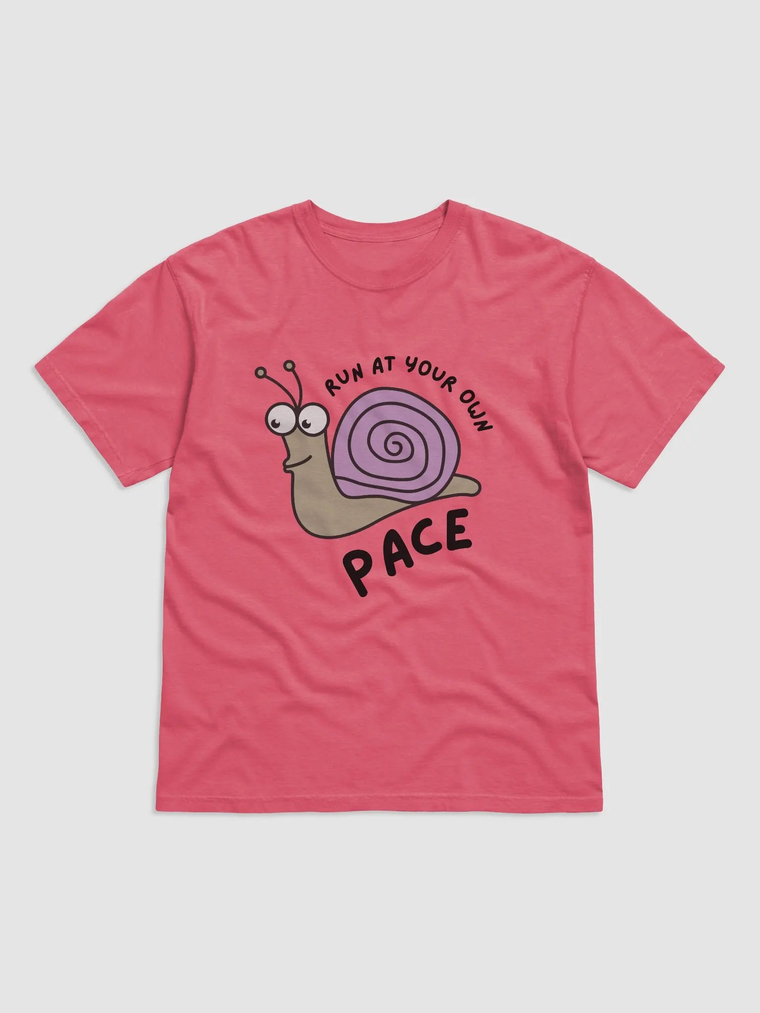 Snail Smile Cotton Tee product image (4)