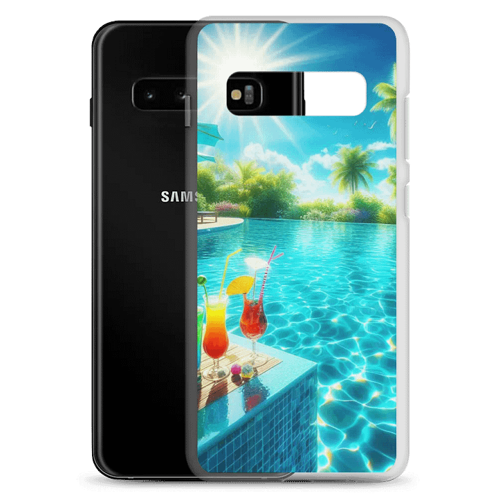 Tropical Paradise Samsung® Clear Case | AI Design product image (20)