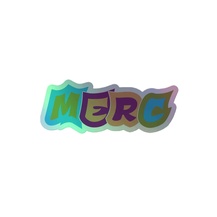 Vibrant MERC Holographic Sticker Set product image (2)
