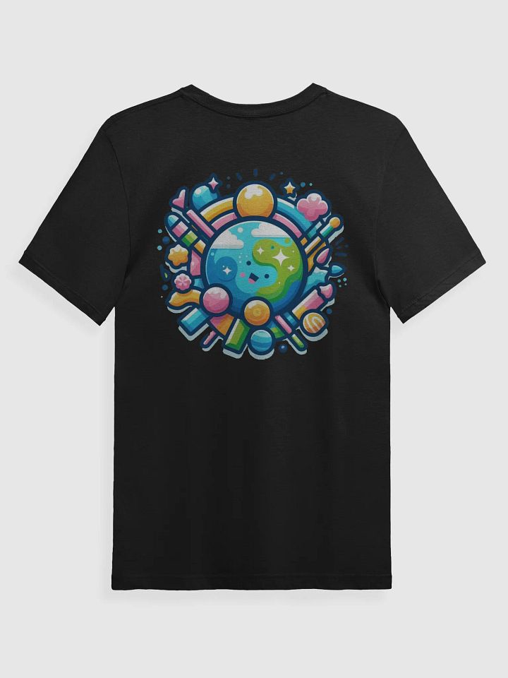 Whimsical Globe Smiles T-Shirt product image (14)