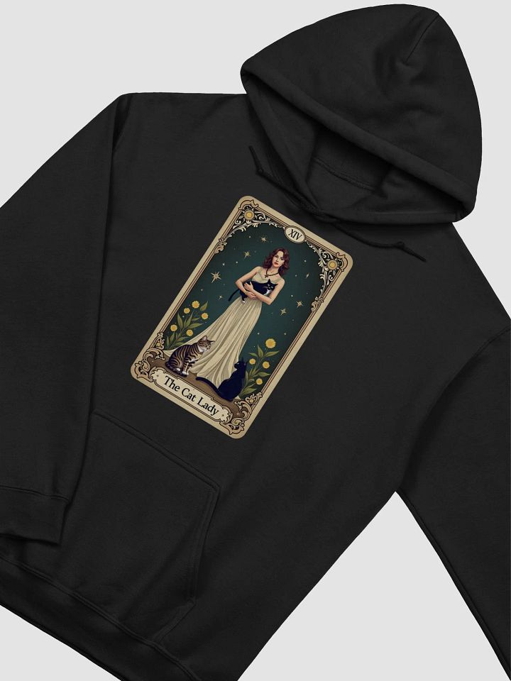 The Cat Lady Tarot Card - Mystical Art for Cat and Tarot Lovers product image (2)