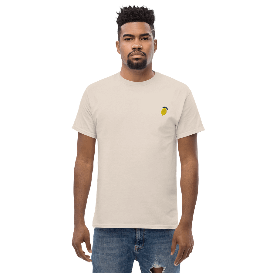 Embroidered Yellow Lemon T-Shirt product image (4)