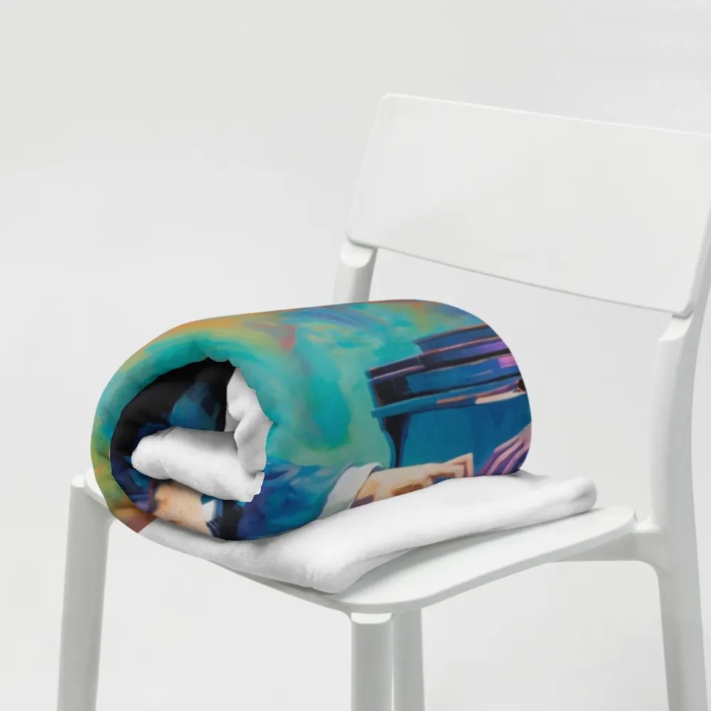 Frédéric Chopin [Playing Piano] - Piano Genius | Blanket product image (7)