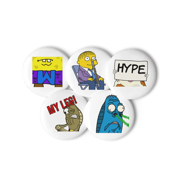 Pin Badges Set 4 product image (1)