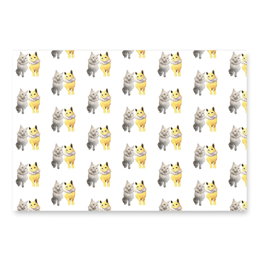 Anime Mirrored Sage! Wrapping Paper product image (1)