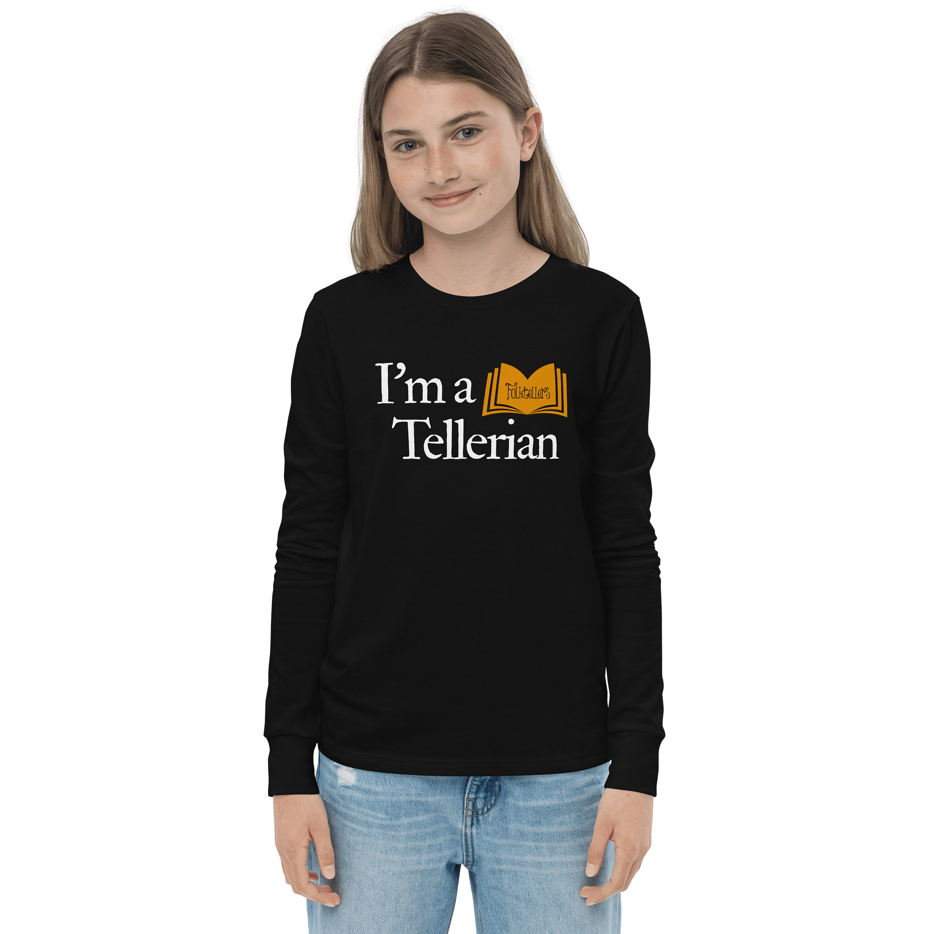 Folktellers: I'm a Tellerian - Bella+Canvas Youth Long Sleeve T-Shirt product image (1)