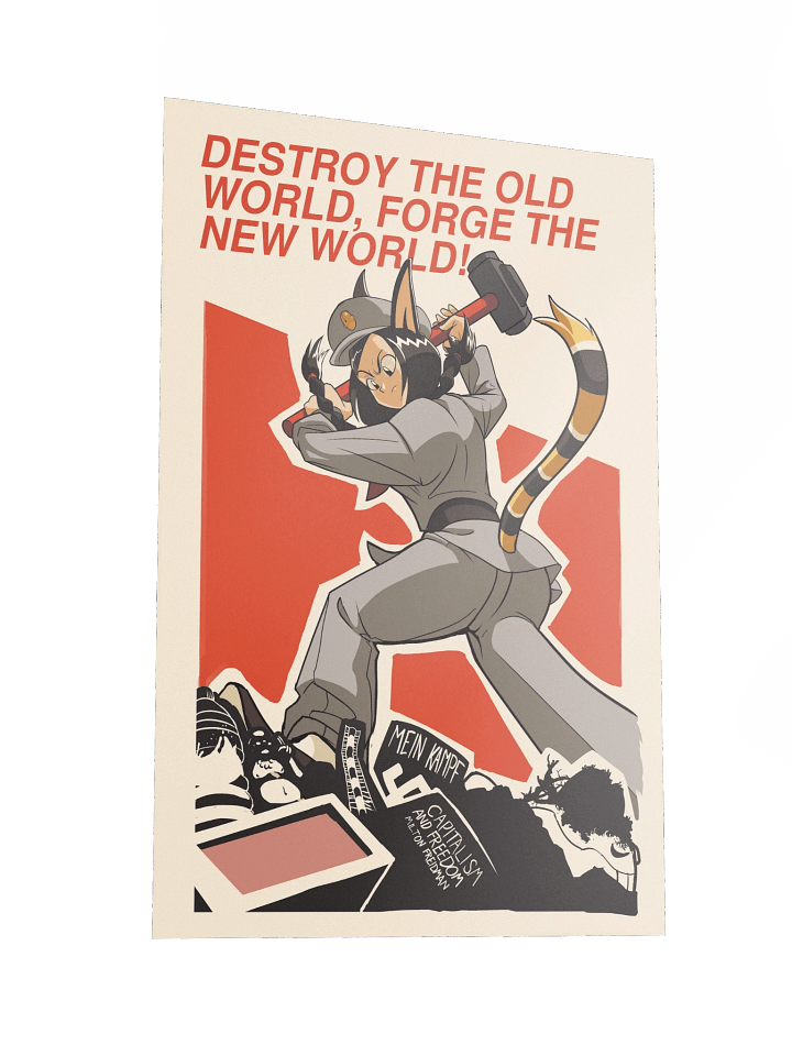 “Destroy The Old World, Forge The New World!” - Poster product image (5)