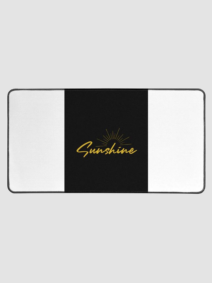 Golden Sunshine Radiance Desk Mat product image (1)