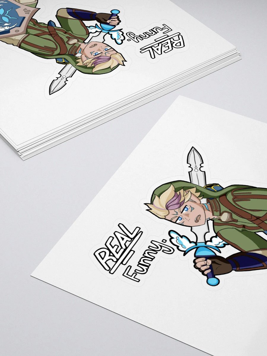 'The Legendary Hero...?' Sticker product image (12)