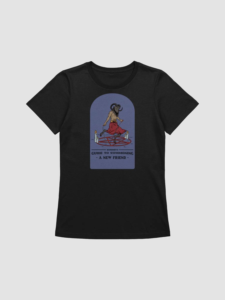 Baphomet's Guide to Summoning A New Friend - Women's T-Shirt product image (1)