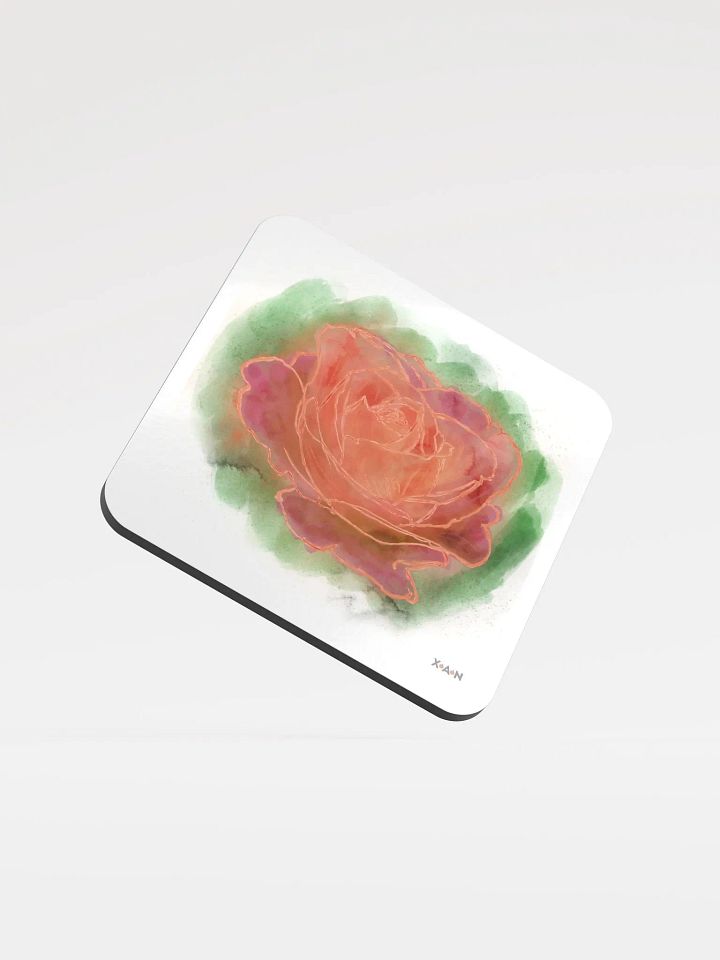 Rose Watercolour (coaster.) product image (1)