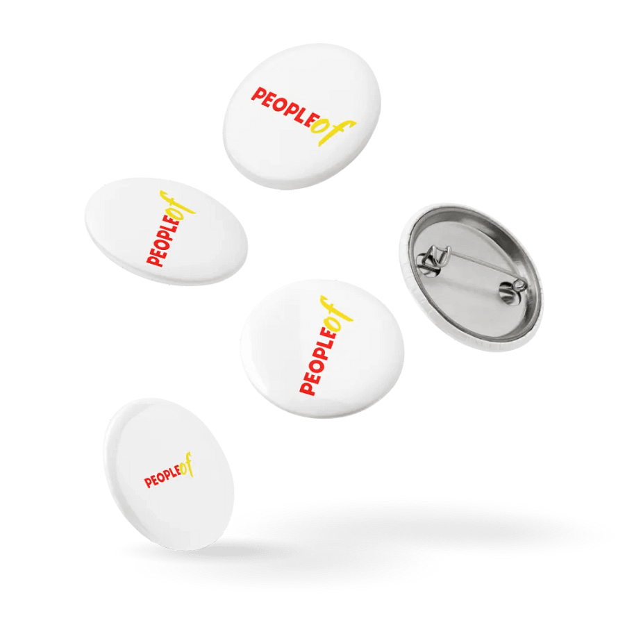 People Of Pin Button Set product image (9)