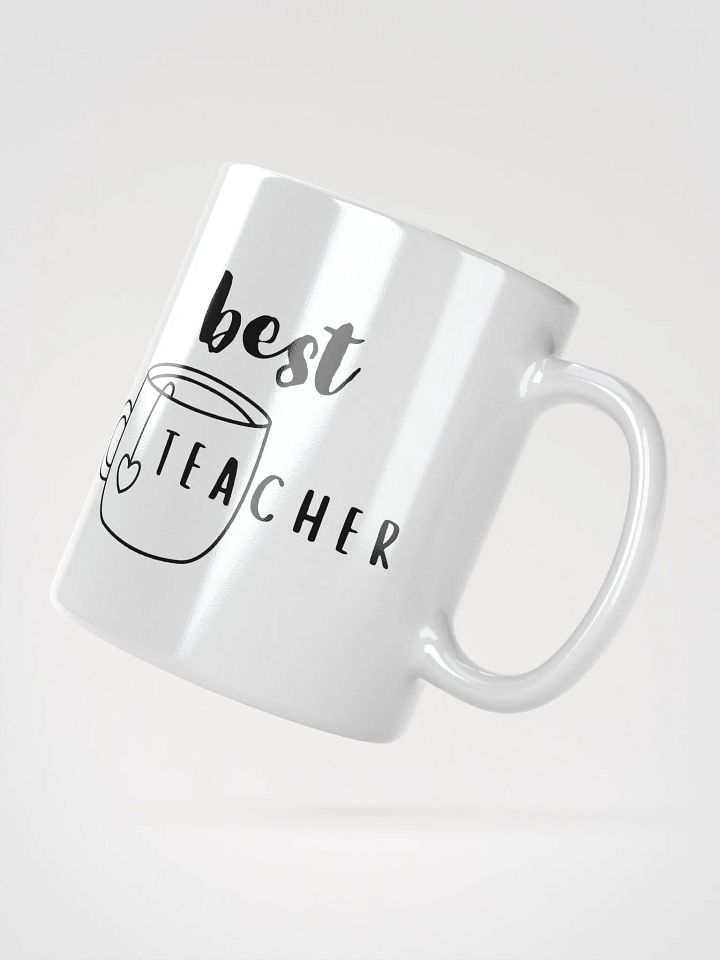 Best Teacher White Glossy Mug product image (2)