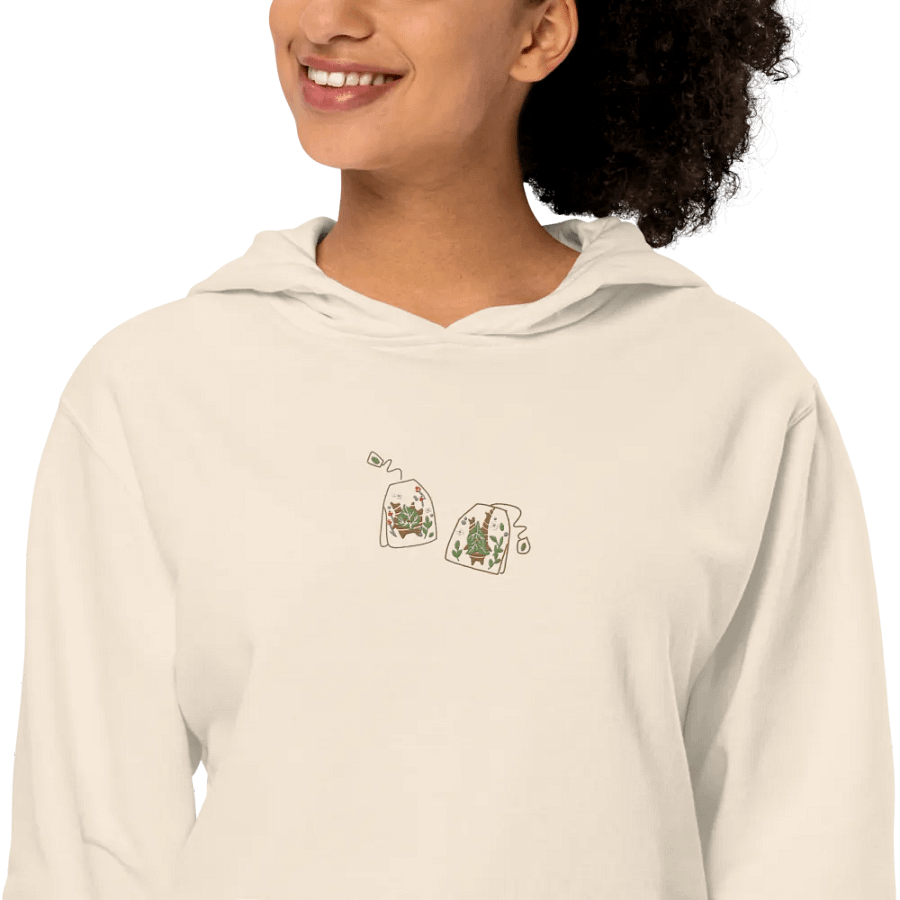 Korok Tea | HOODIE | EMBROIDERED | Pastels Ver product image (3)