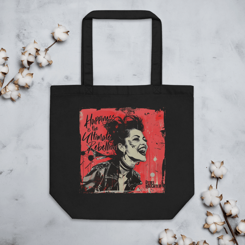 Happiness is the Ultimate Rebellion Tote product image (4)