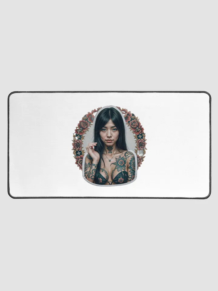 Floral Inked Desk Mat product image (1)