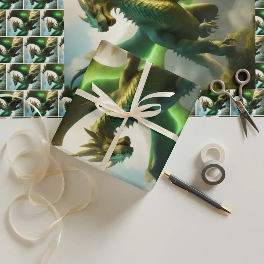 Dragon's Lair Wrapping Paper Set product image (7)