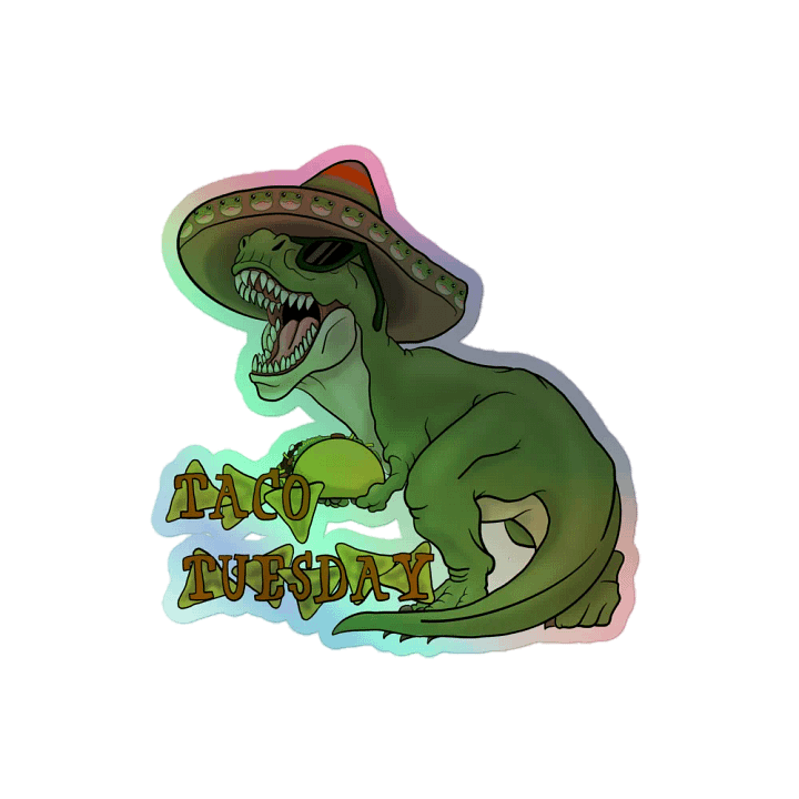Taco Tuesday Holo Sticker product image (2)