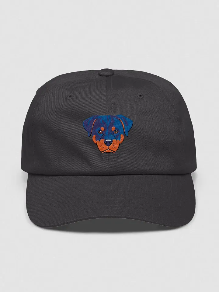 Rottweiler Dog Face Illustration Dad Hat product image (2)