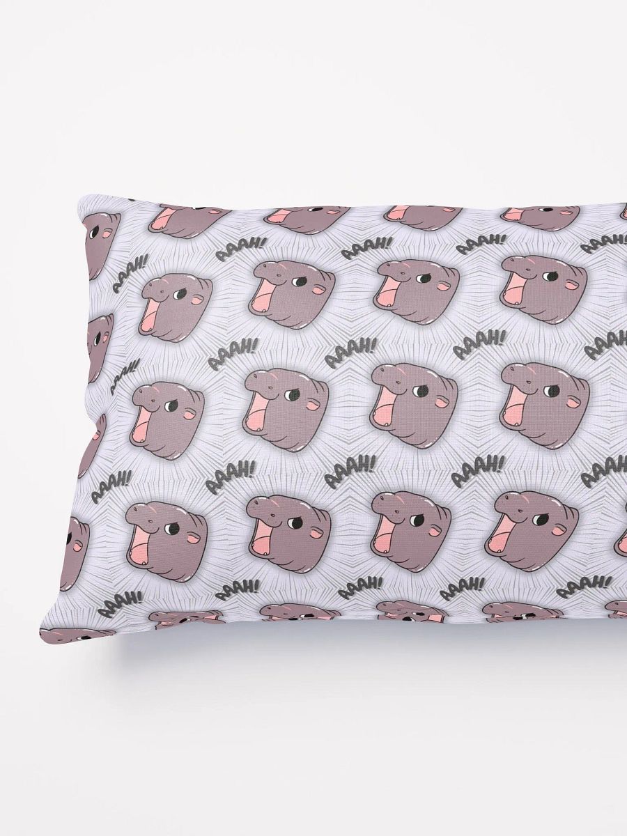 MOODENG'S LIGHT PURPLE AAAH! PILLOW! product image (4)