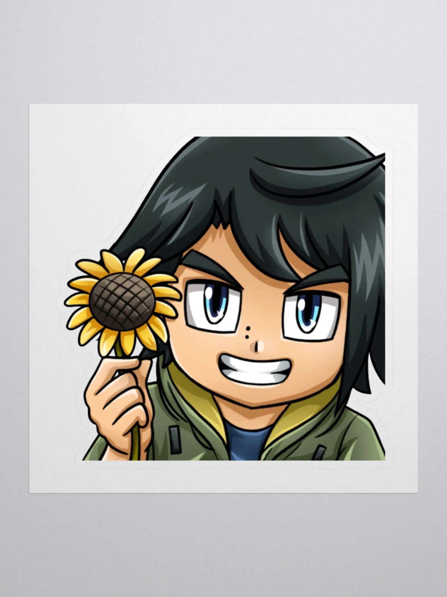 Grizexia Flower Emote Sticker product image (1)