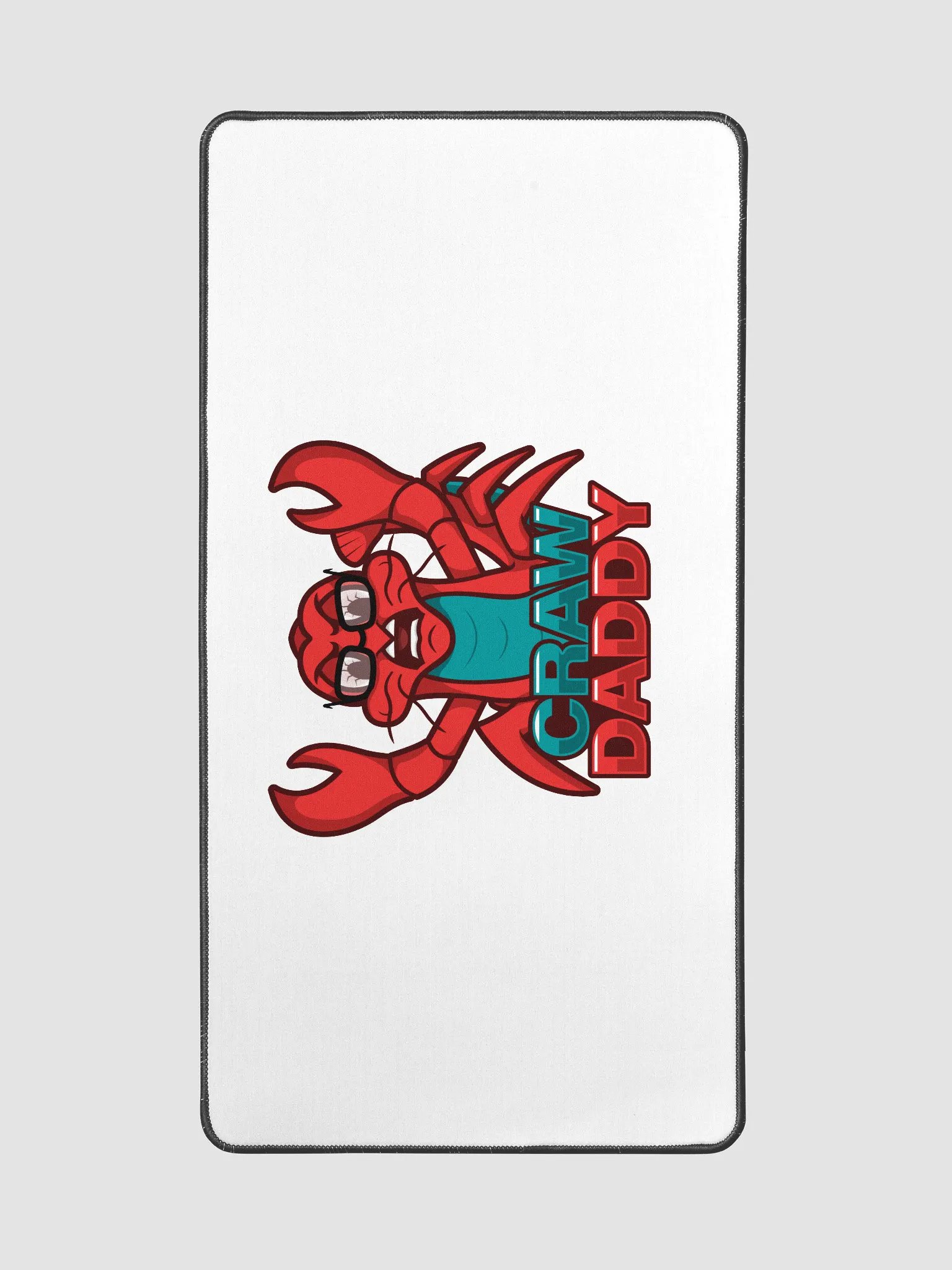 CrawDaddy Deskmat (White) product image (2)