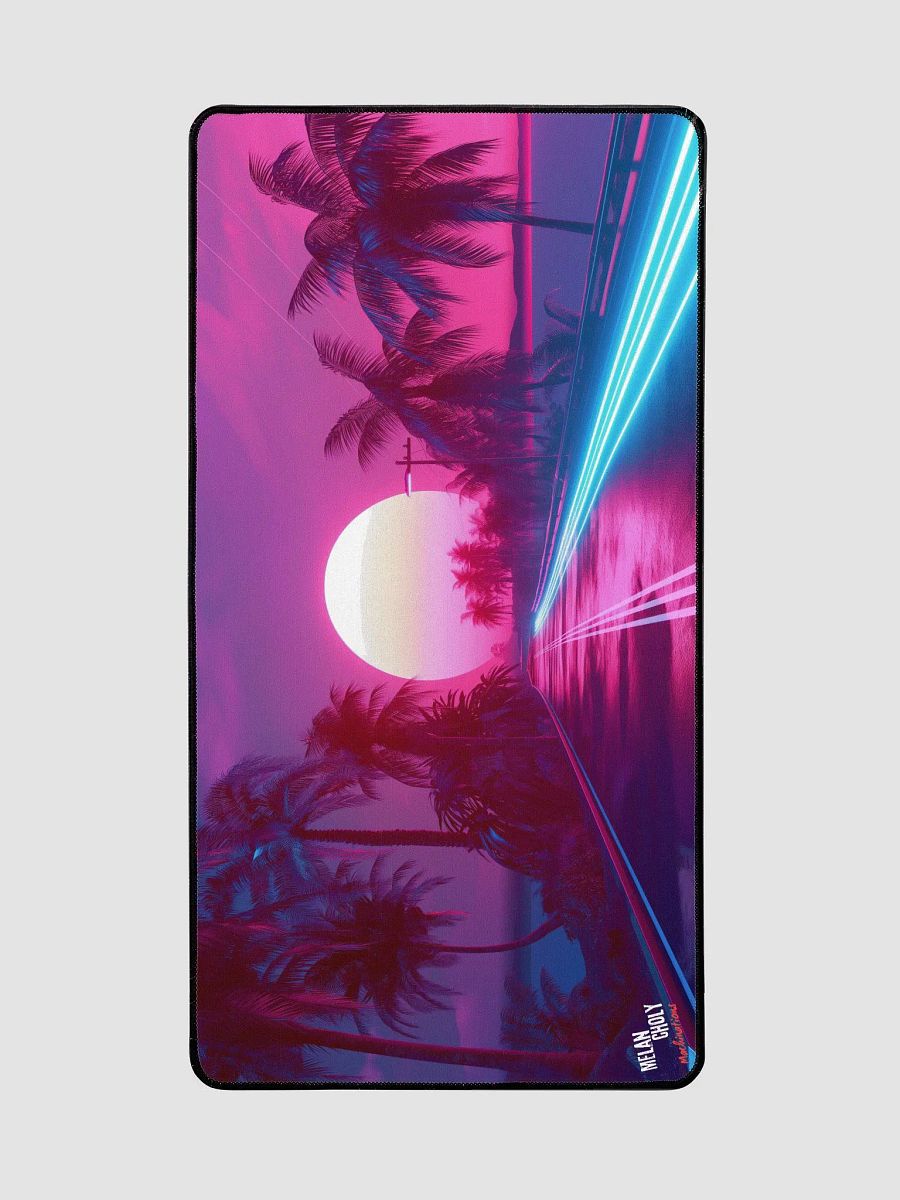 Sunset Synthwave Desk Mat product image (3)