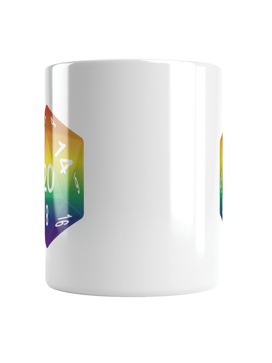 Rainbow Pride D20 Mug product image (13)