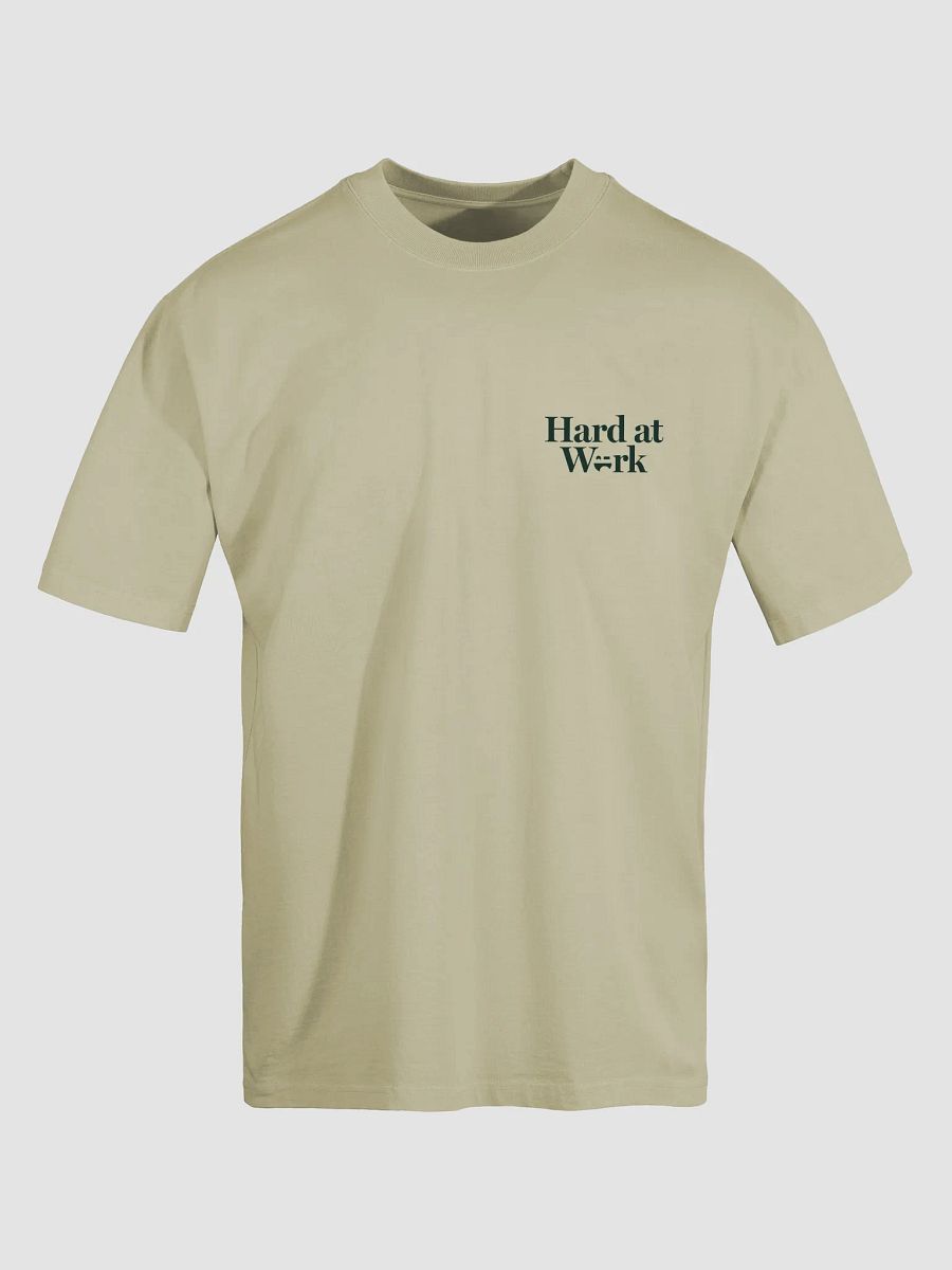 Hard at Work Oversized T-Shirt (Green) product image (5)
