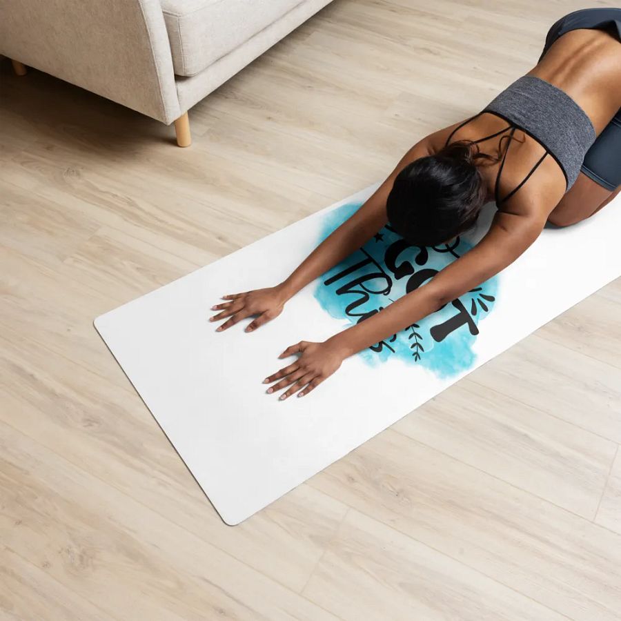 Elegant 'You Got This' Yoga Mat product image (12)