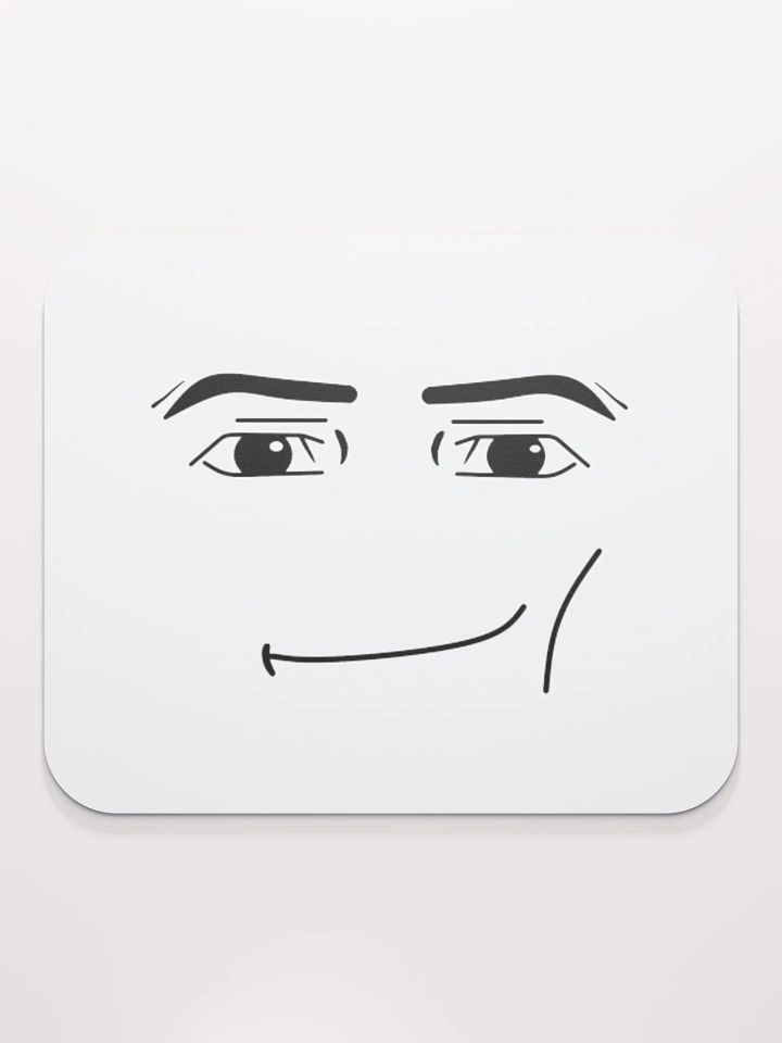 Premium Roblox Man Face Mouse Pad product image (2)