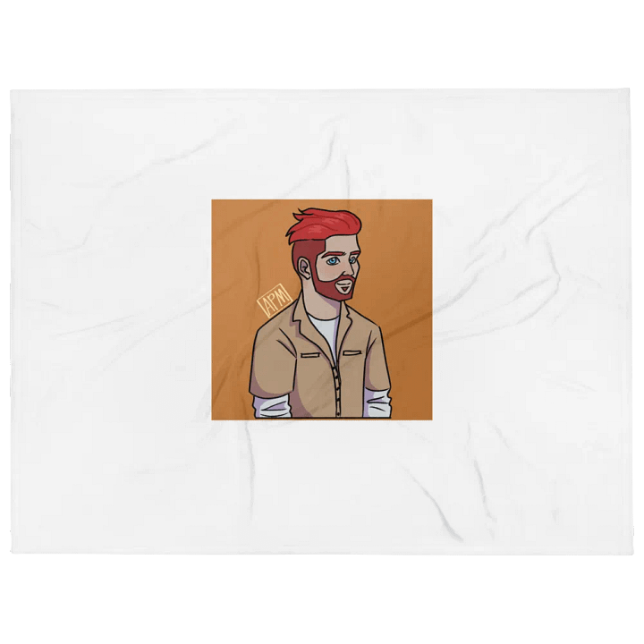 Bearded Wanderer Throw Blanket product image (1)