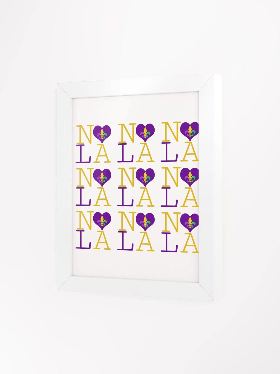 I LOVE NOLA **LEGACY POSTER** (MARDI GRAS 3) product image (3)